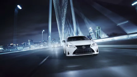 white car vehicle Lexus ES 350 F Sport HD Desktop Wallpaper | Background Image