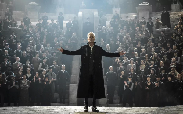 Johnny Depp movie Fantastic Beasts: The Crimes of Grindelwald HD Desktop Wallpaper | Background Image