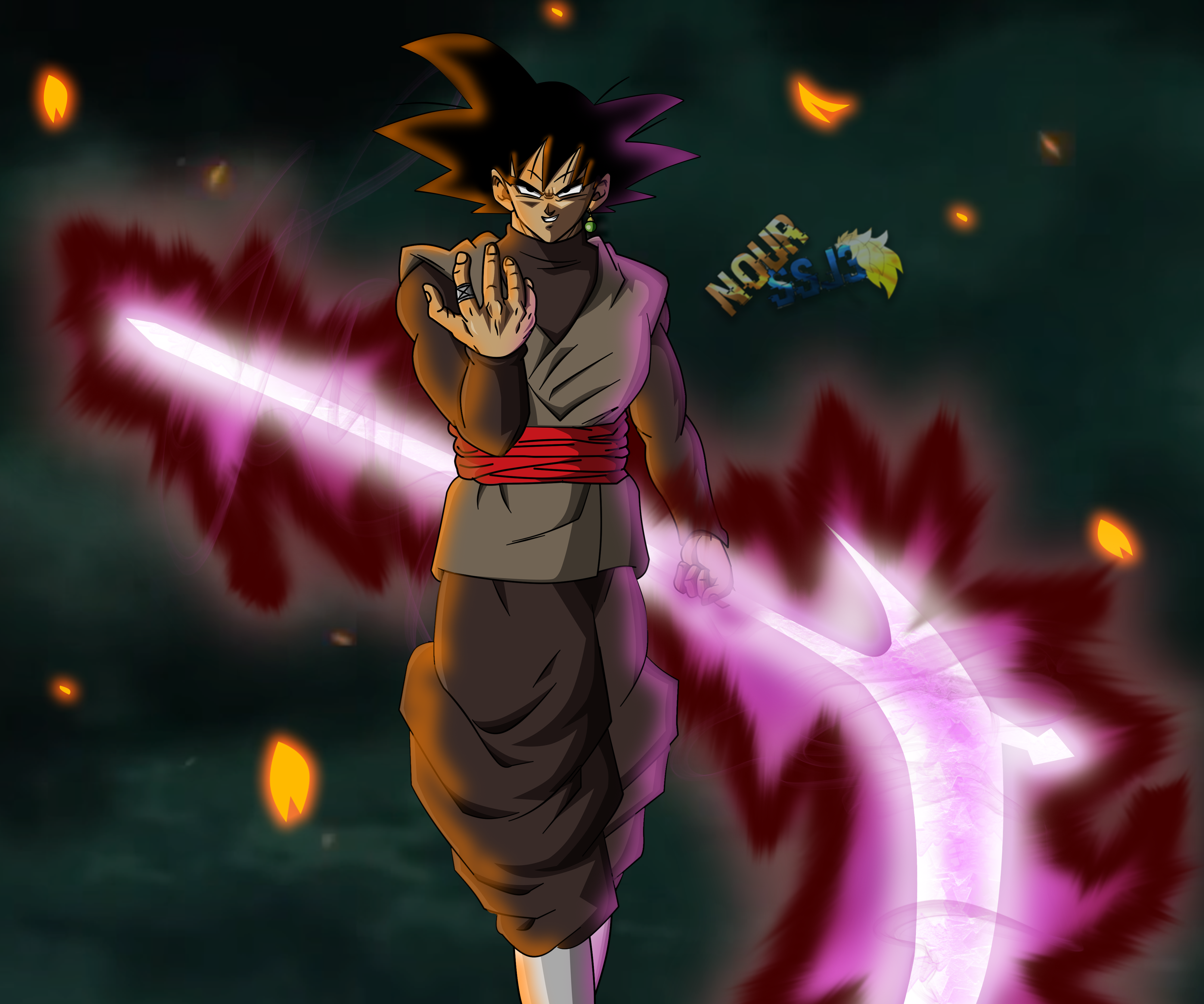 50+ 4K Black Goku Fondos de pantalla | Fondos de Escritorio