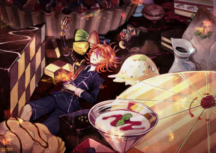 Gotou Toushirou Anime Touken Ranbu HD Desktop Wallpaper | Background Image