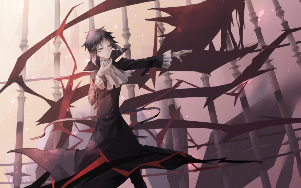 Ryūnosuke Akutagawa Anime Bungou Stray Dogs HD Desktop Wallpaper | Background Image