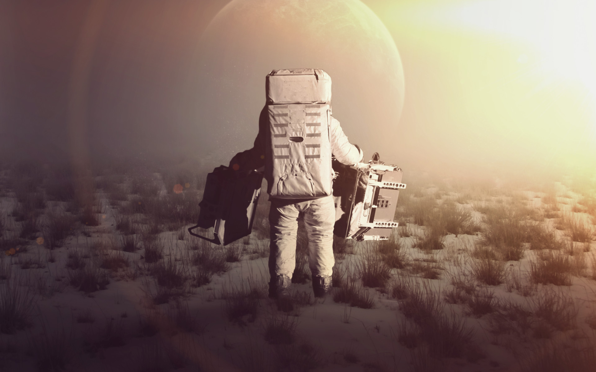 Sci Fi Astronaut Hd Wallpaper By Vadim Sadovski 4166