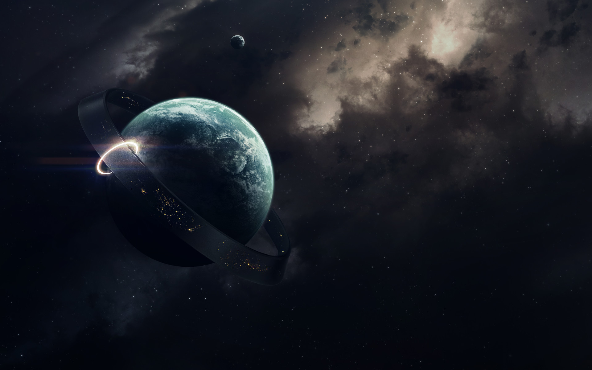 Download Sci Fi Planet HD Wallpaper by Vadim Sadovski