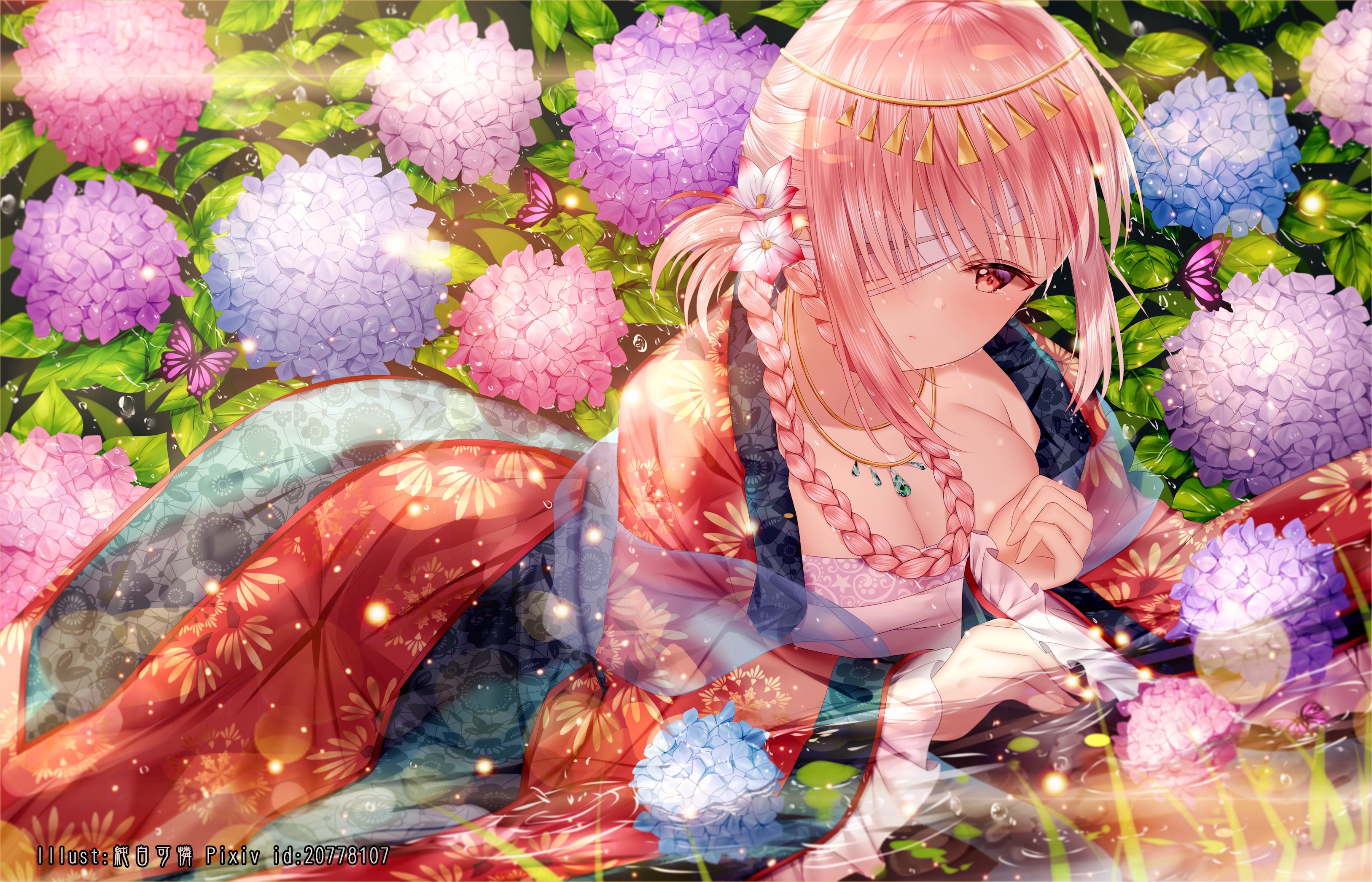 Fate/Grand Order Girls Anime Kimono 4K Wallpaper #4.2423