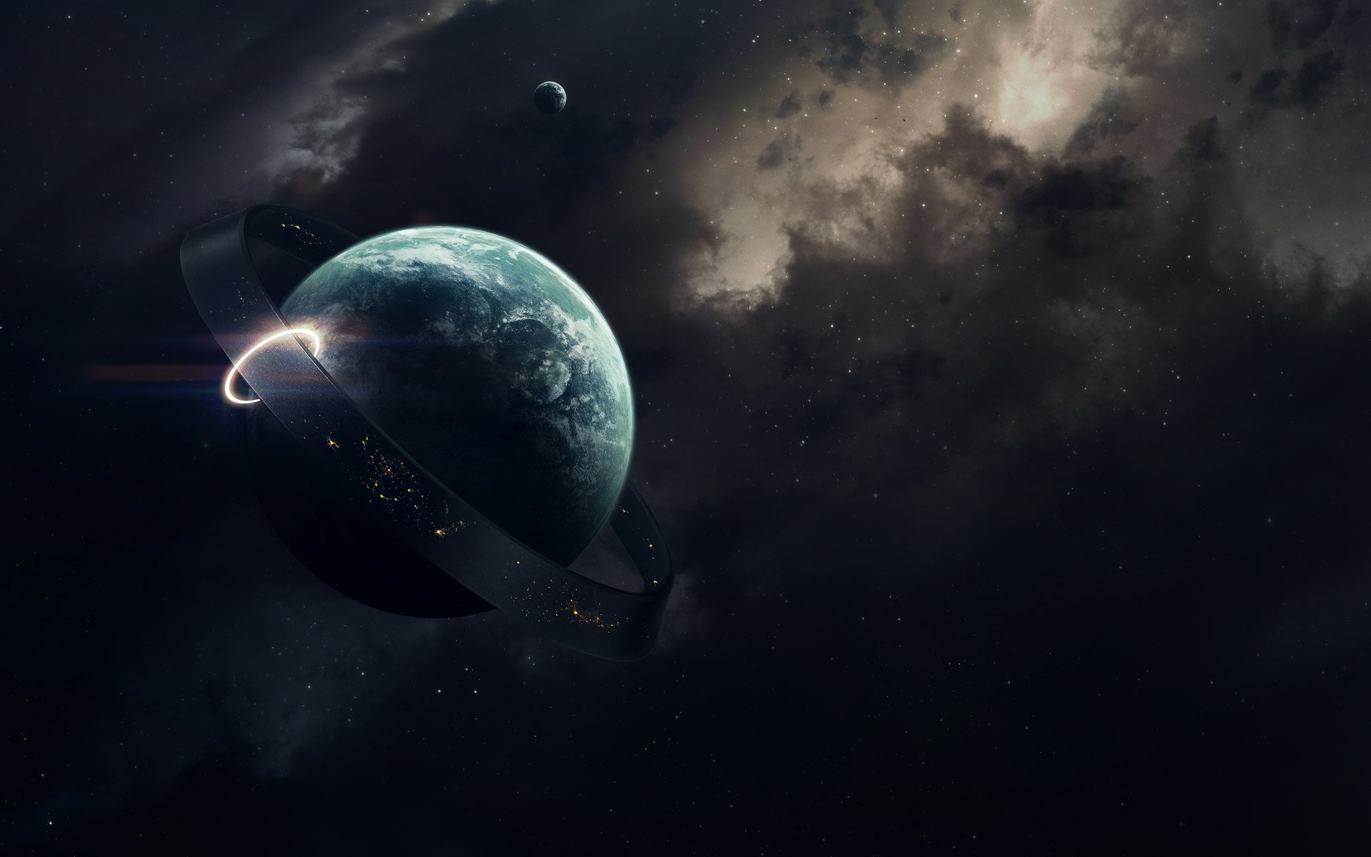 Download Sci Fi Planet HD Wallpaper by Vadim Sadovski