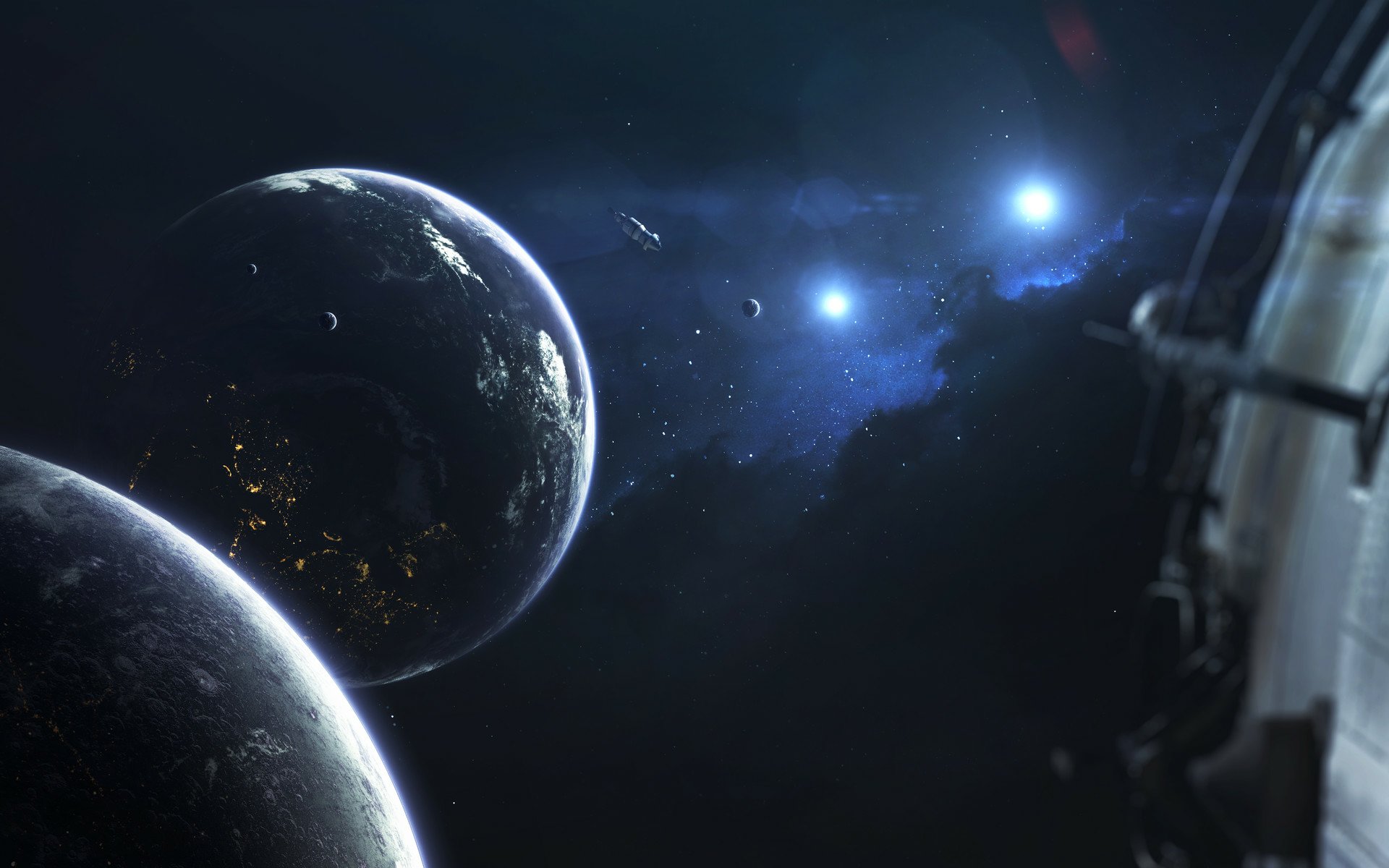 Download Sci Fi Space HD Wallpaper by Vadim Sadovski | 1920x1200 ...