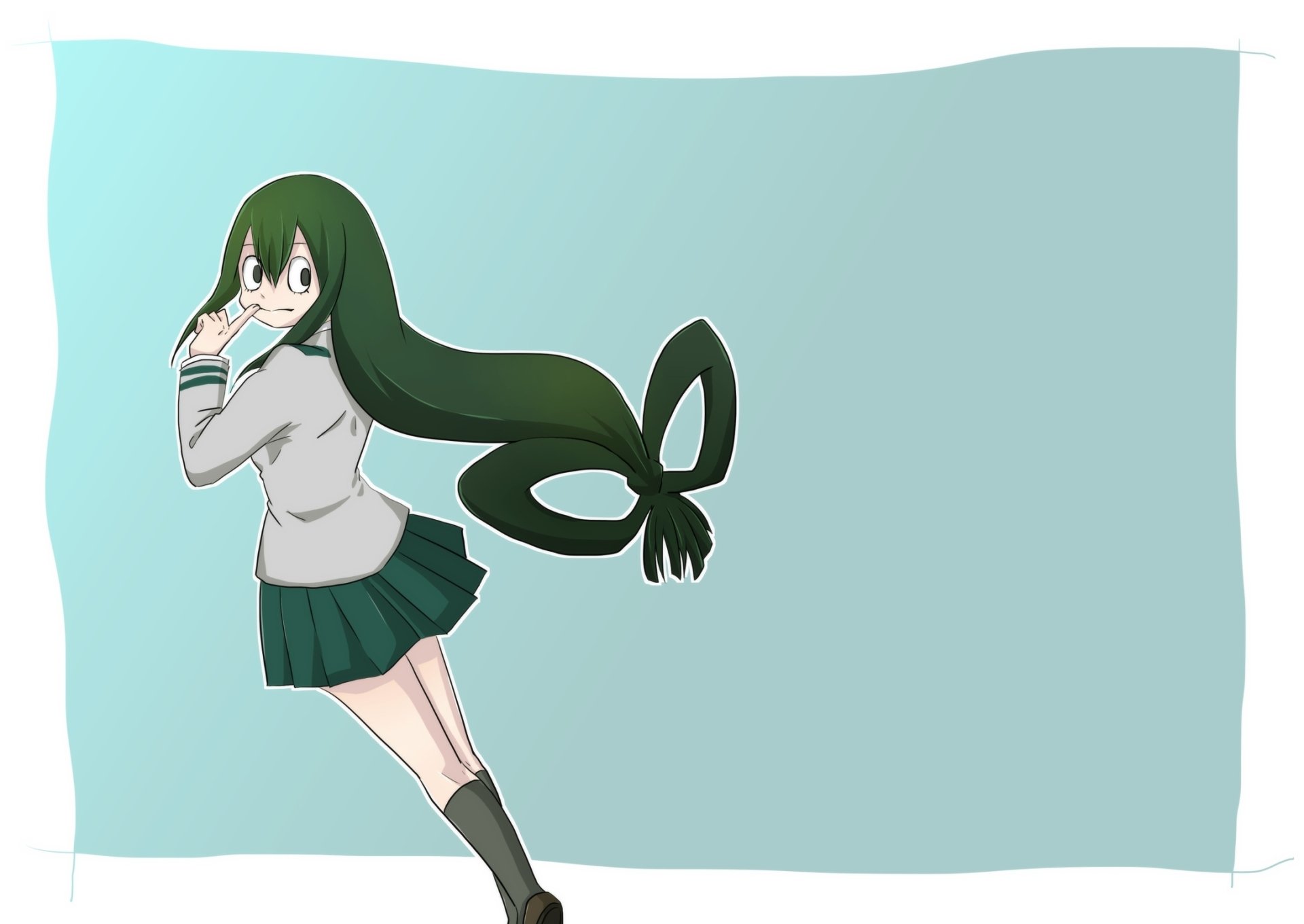 Download Tsuyu Asui Anime My Hero Academia HD Wallpaper by 猫眉