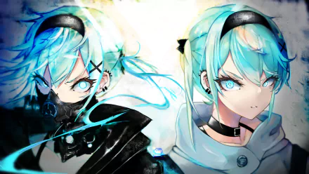 Hatsune Miku Anime Vocaloid HD Desktop Wallpaper | Background Image