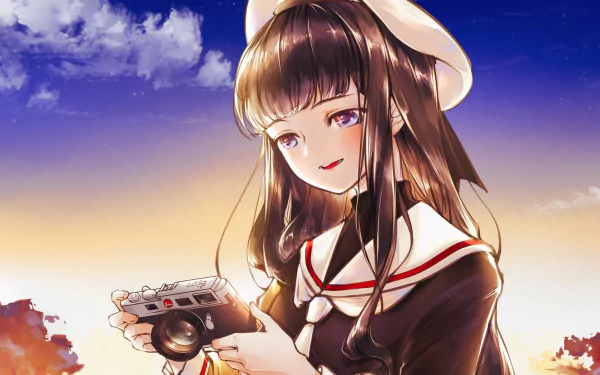 Tomoyo Daidouji Anime Cardcaptor Sakura HD Desktop Wallpaper | Background Image