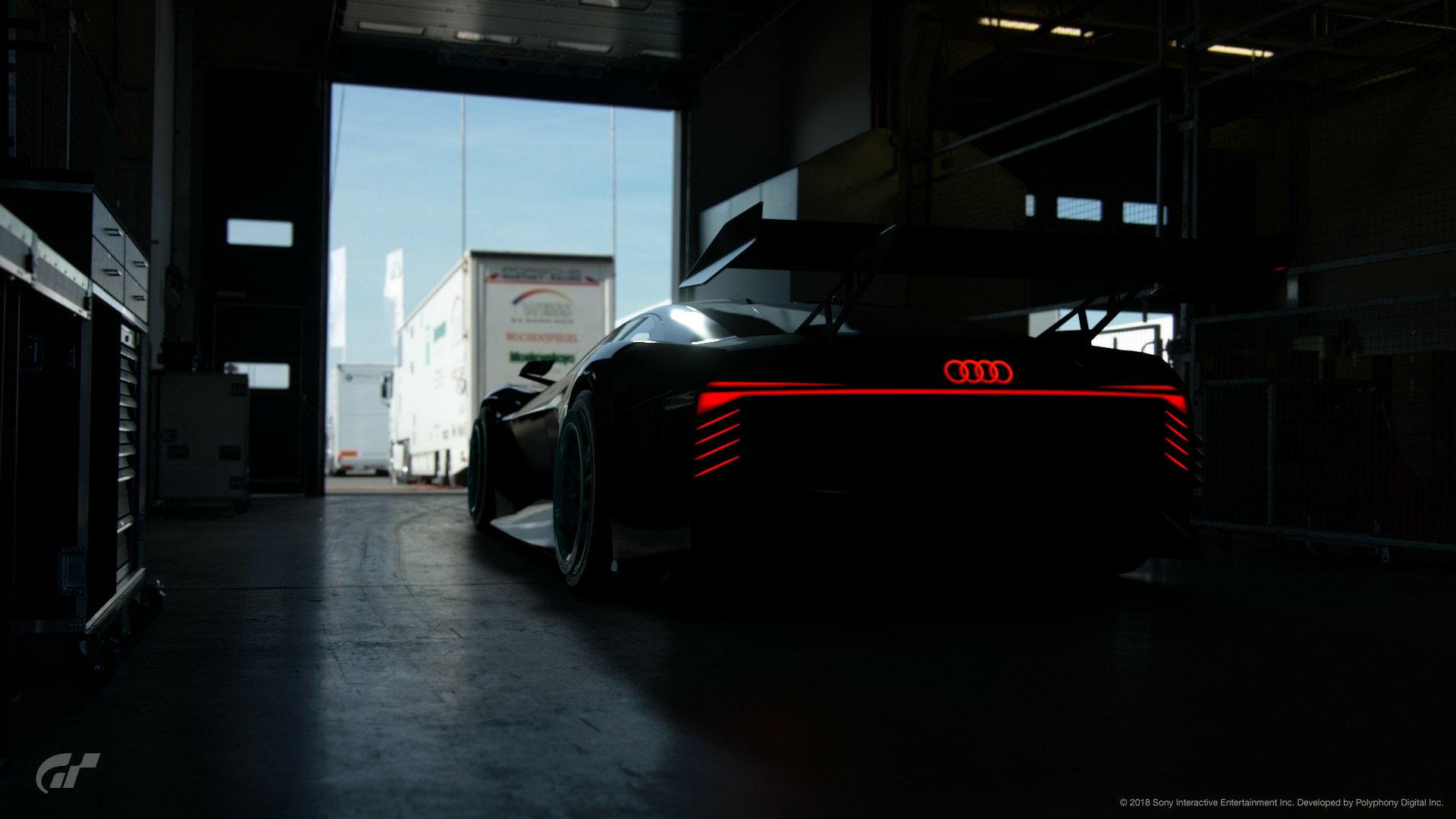 Download Audi E-tron Vision Gran Turismo Video Game Gran Turismo Sport HD Wallpaper by JREEL