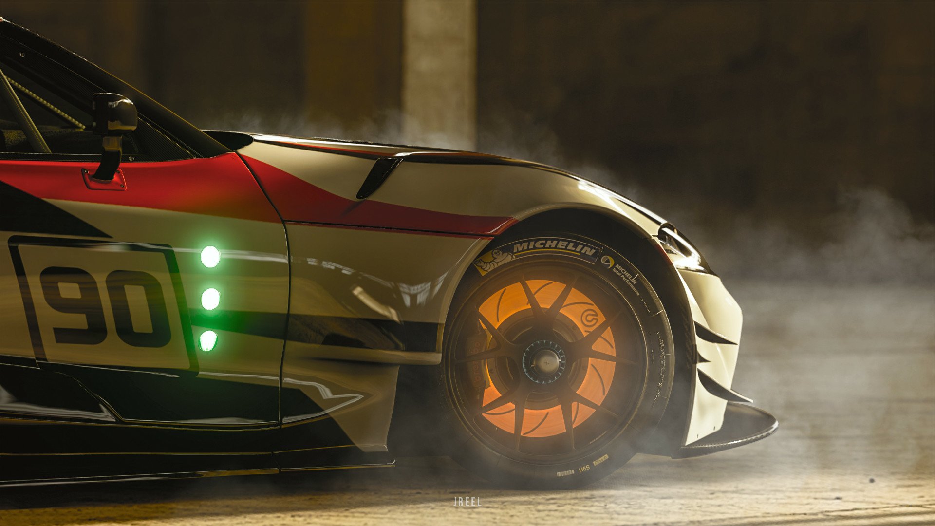 Download Toyota GR Supra Video Game Gran Turismo Sport HD Wallpaper by JREEL