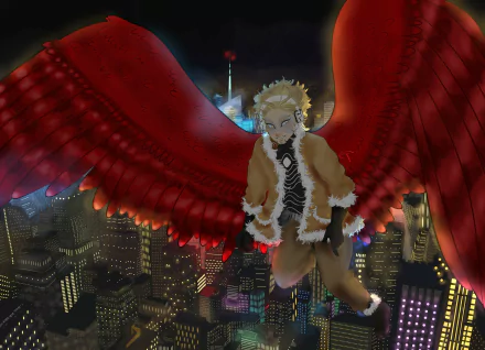 Keigo Takami Hawks (Boku No Hero Academia) Anime My Hero Academia HD Desktop Wallpaper | Background Image