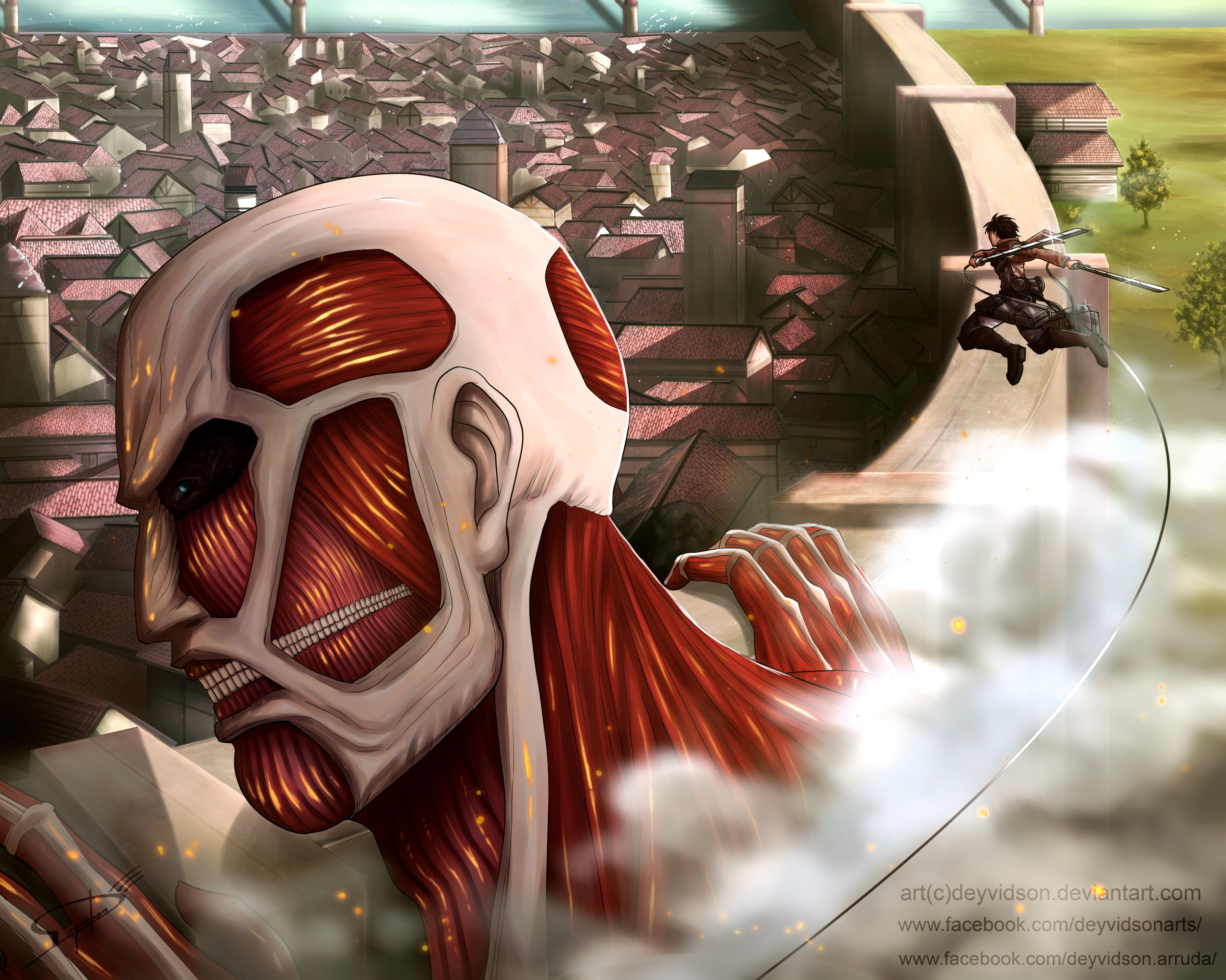 Anime Attack On Titan HD Wallpaper | Background Image