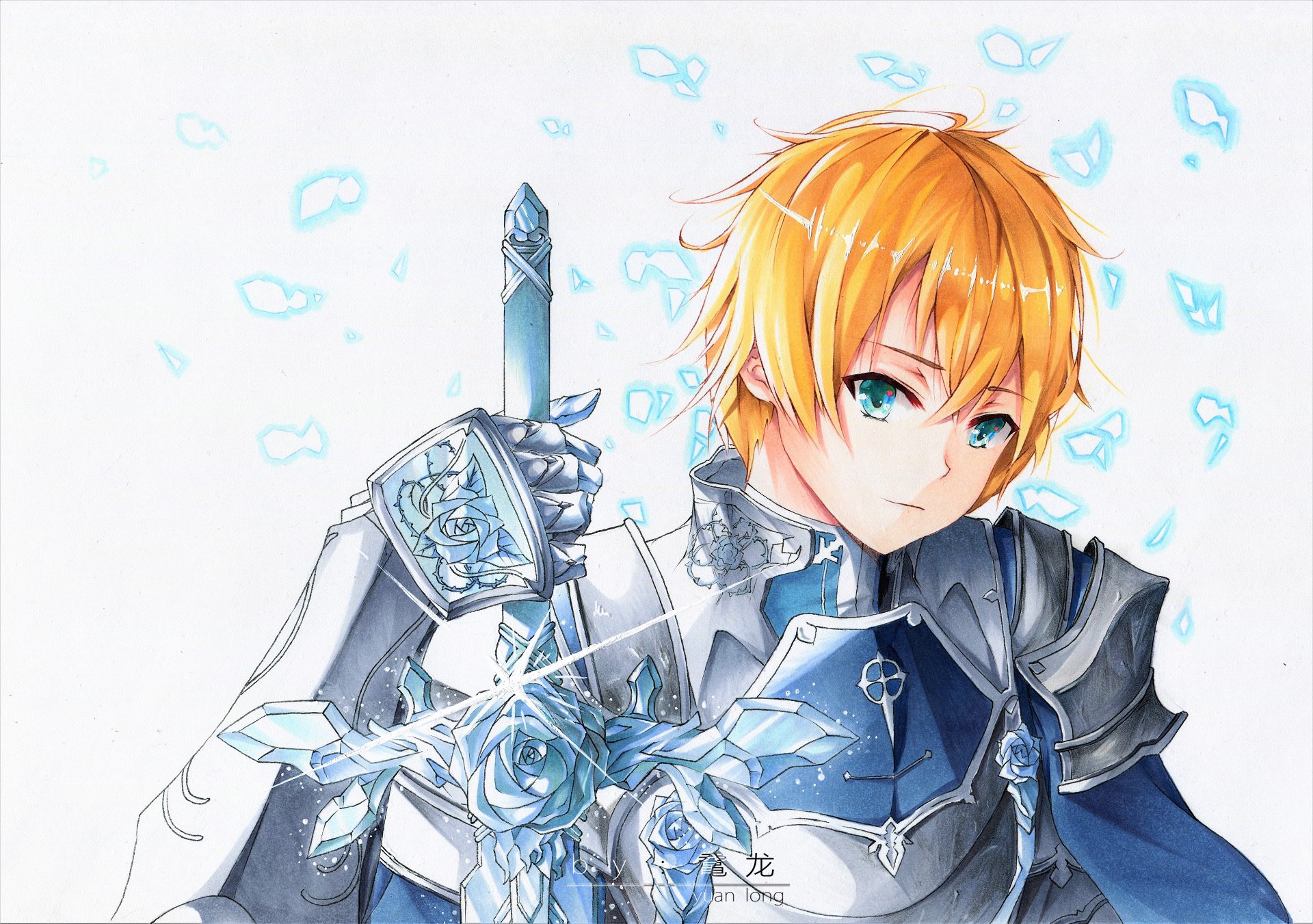 Download Eugeo (Sword Art Online) Anime Sword Art Online: Alicization HD Wallpaper by 鼋龍