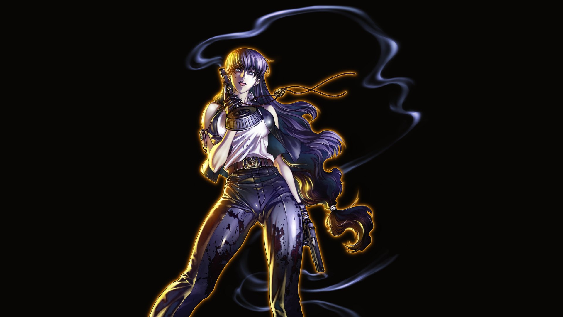 Download Roberta (Black Lagoon) Anime Black Lagoon HD Wallpaper