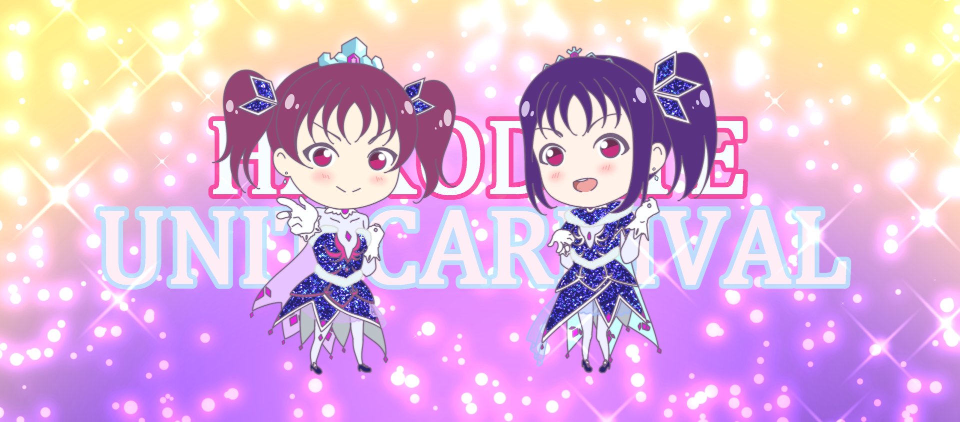 Download Chibi Leah Kazuno Sarah Kazuno Anime Love Live! Sunshine!! HD Wallpaper by イサミ丼