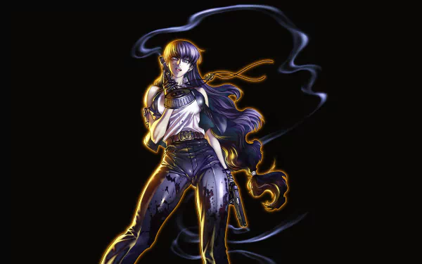 Roberta (Black Lagoon) Anime Black Lagoon HD Desktop Wallpaper | Background Image