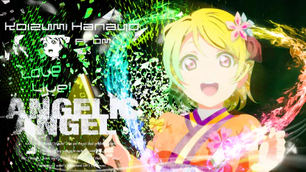 Hanayo Koizumi Anime Love Live! HD Desktop Wallpaper | Background Image