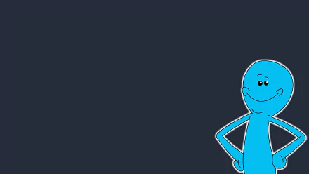  Mr. Meeseeks Dark Background