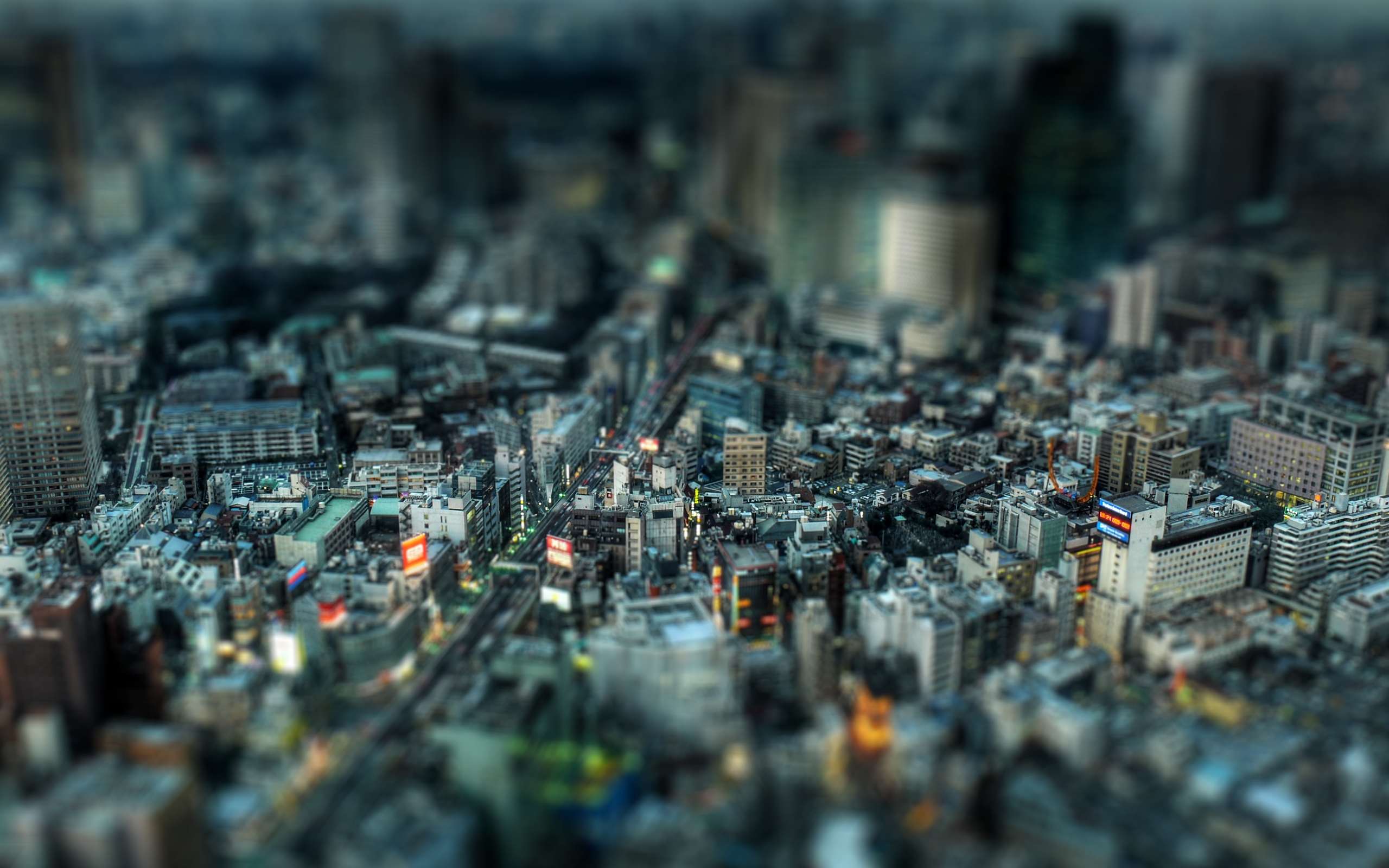 Small City HD Desktop Wallpaper.