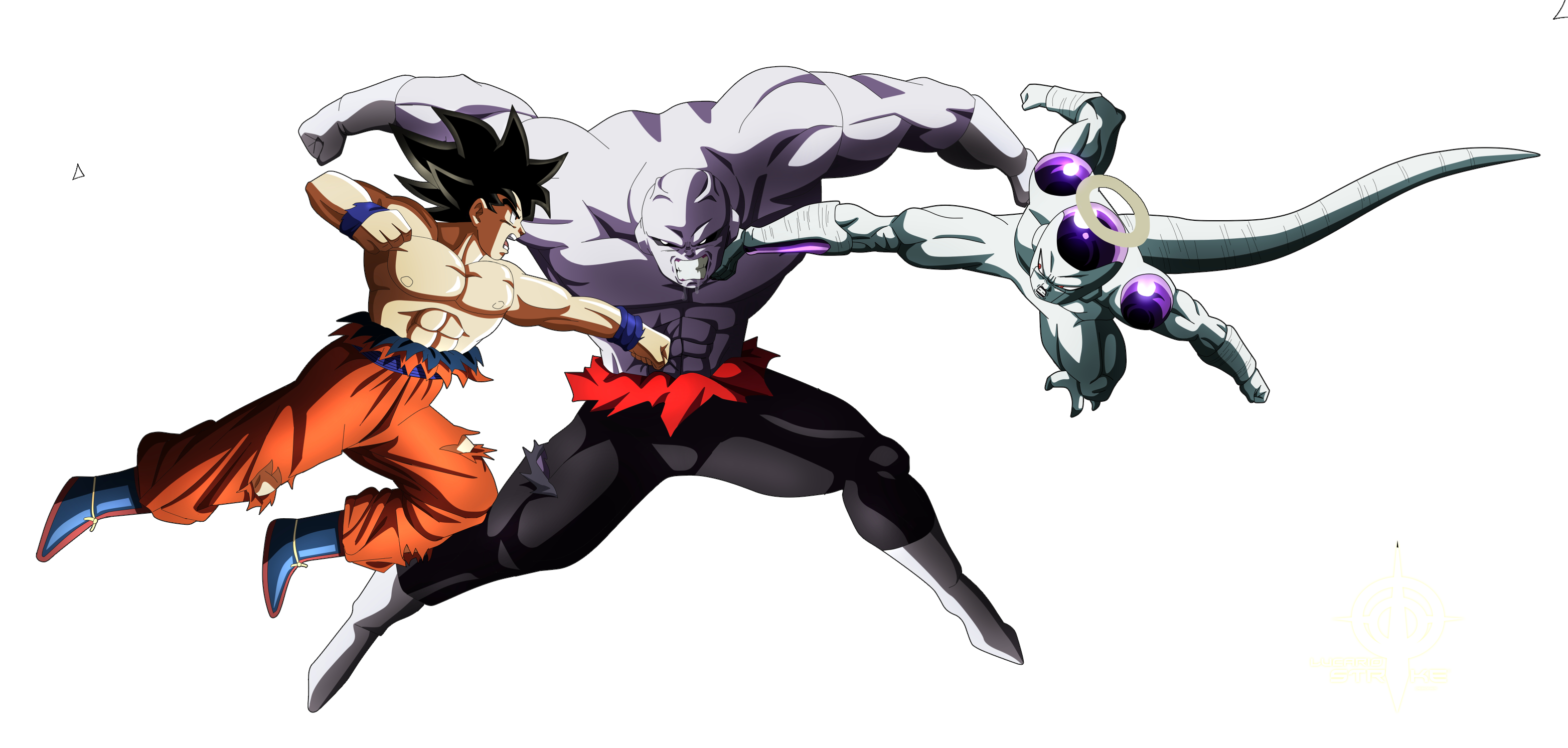 Download Goku Frieza Dragon Ball Jiren Dragon Ball Anime Dragon Ball Super Hd Wallpaper By 