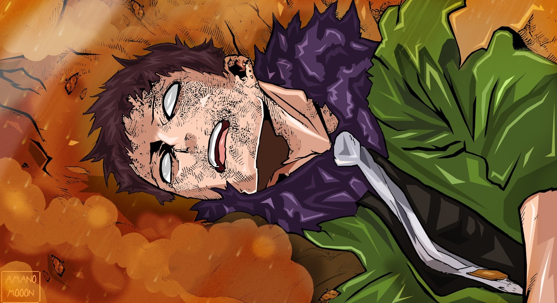 Download Overhaul (My Hero Academia) Kai Chisaki Anime My Hero Academia HD Wallpaper by Amanomoon