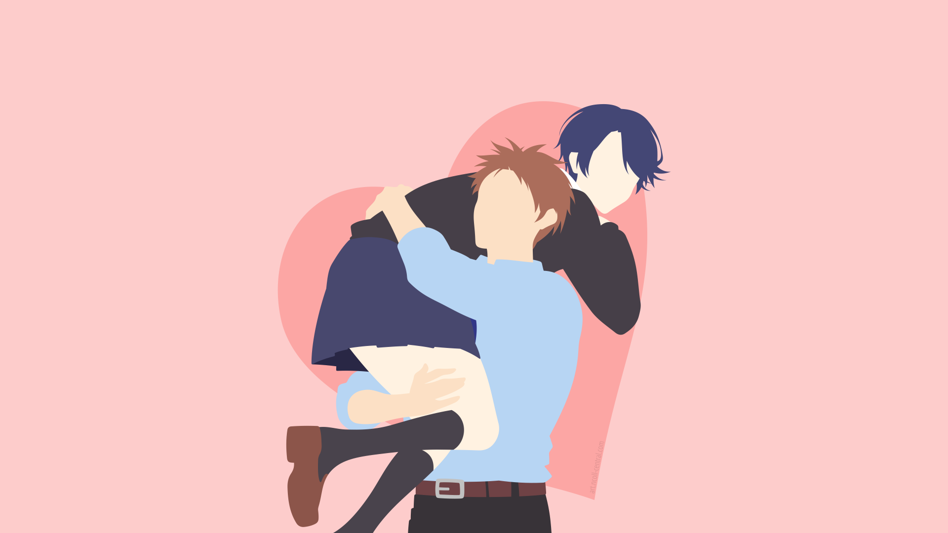 Download Masayuki Hori Yuu Kashima Anime Monthly Girls’ Nozaki-kun 4k Ultra HD Wallpaper by ncoll36