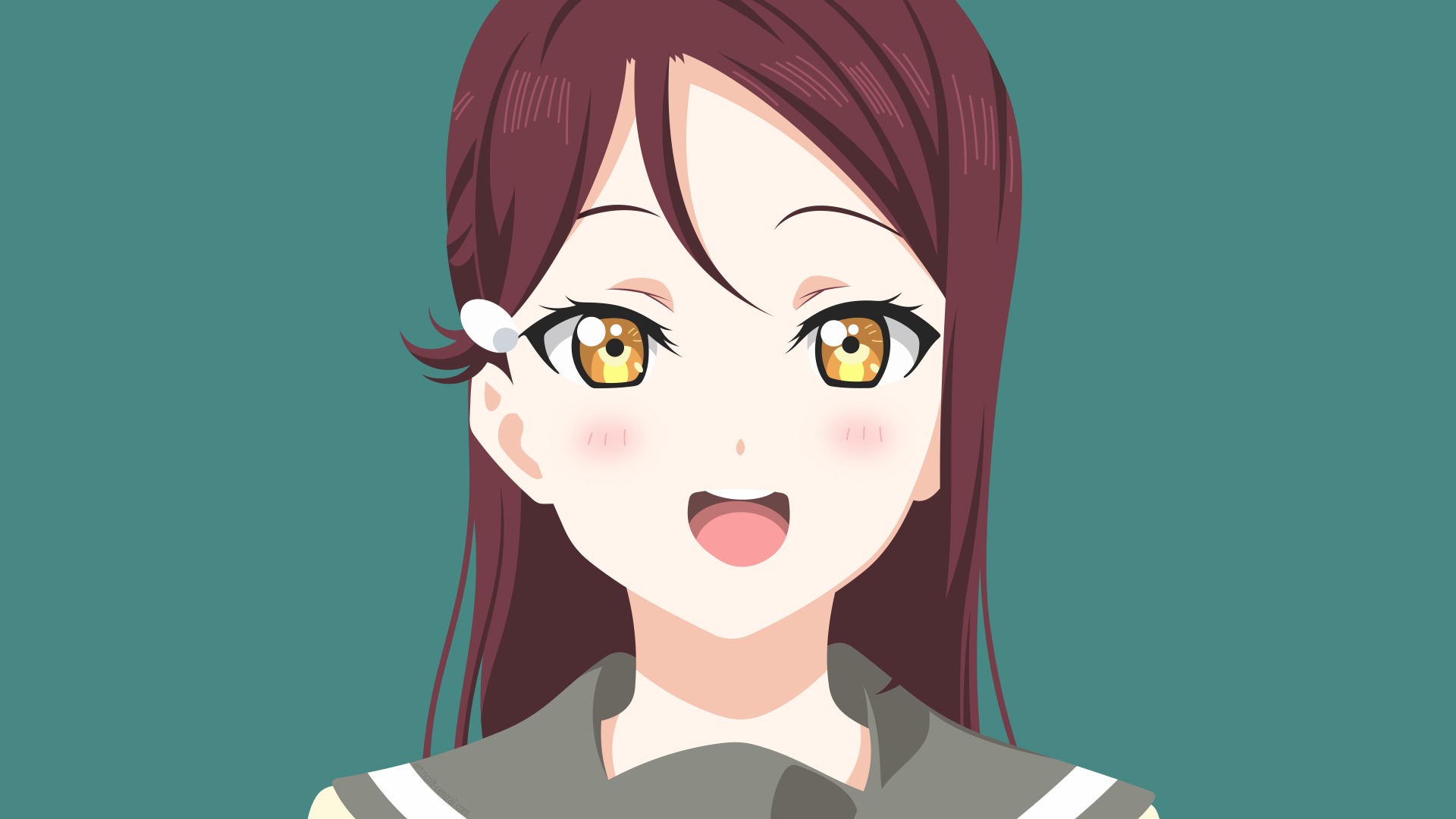 Download Riko Sakurauchi Anime Love Live! Sunshine!! 4k Ultra HD Wallpaper by ncoll36