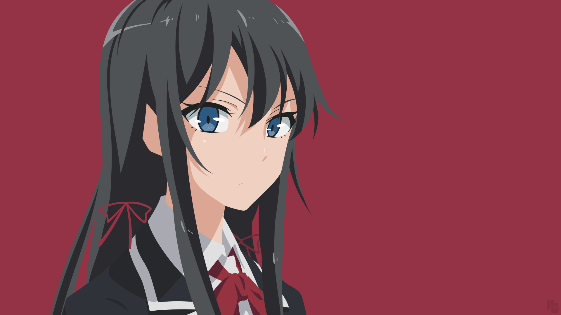 Download Minimalist Yukino Yukinoshita Anime My Teen Romantic Comedy ...