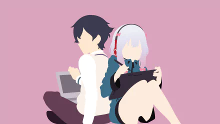 Masamune Izumi Sagiri Izumi Anime EroManga-Sensei HD Desktop Wallpaper | Background Image