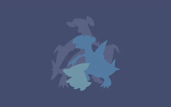 Garchomp (Pokémon) Gabite (Pokémon) Gible (Pokémon) Anime Pokemon HD Desktop Wallpaper | Background Image
