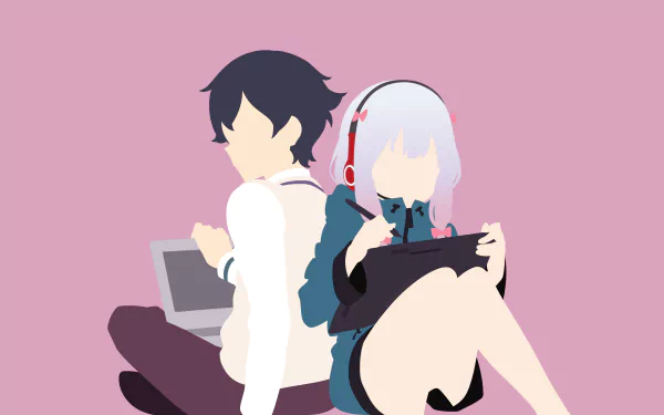 Masamune Izumi Sagiri Izumi Anime EroManga-Sensei HD Desktop Wallpaper | Background Image