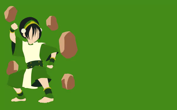 Toph Beifong Anime Avatar: The Last Airbender HD Desktop Wallpaper | Background Image