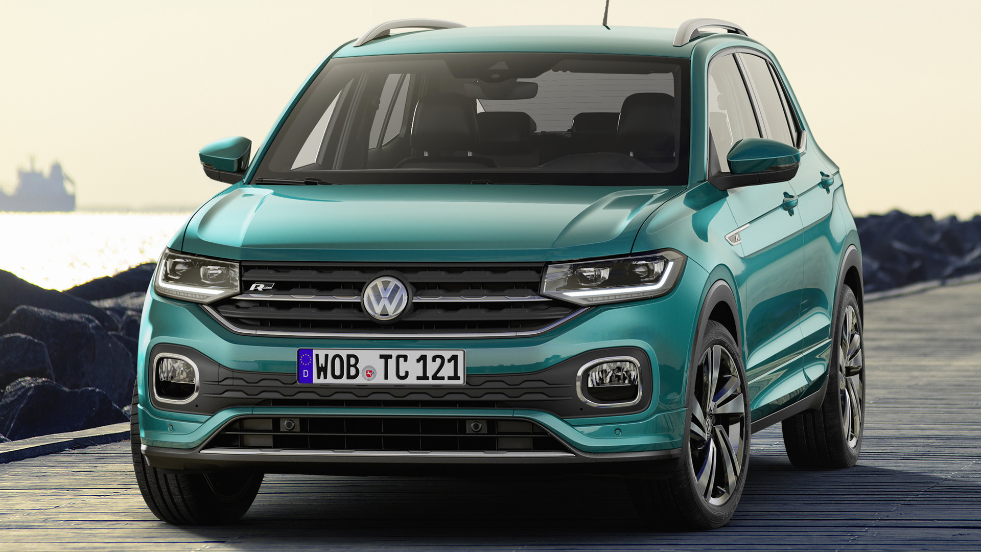 2019 Volkswagen T Cross R Line Fondo De Pantalla Hd Fondo De