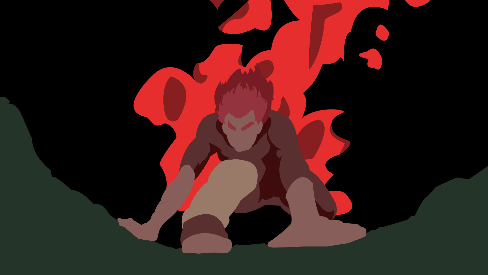 Download Eight Gates (Naruto) Minimalist Might Guy Anime Naruto Minimalist Anime HD Wallpaper by ArticArtwork