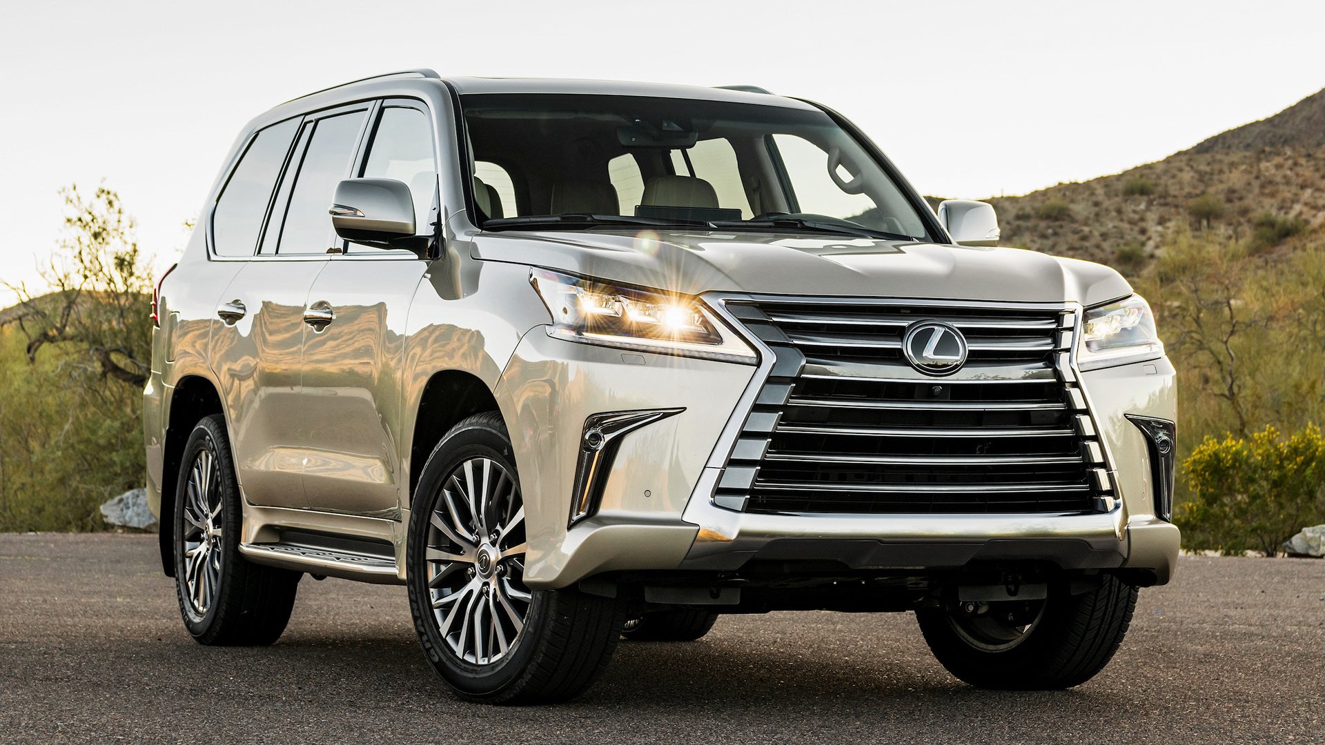 Download Car Silver Car SUV Full-size Car Lexus LX 570 Vehicle Lexus LX ...