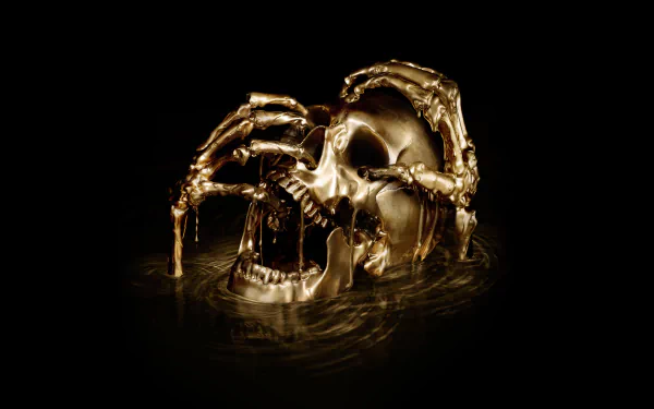 gold skull TV Show Black Sails HD Desktop Wallpaper | Background Image