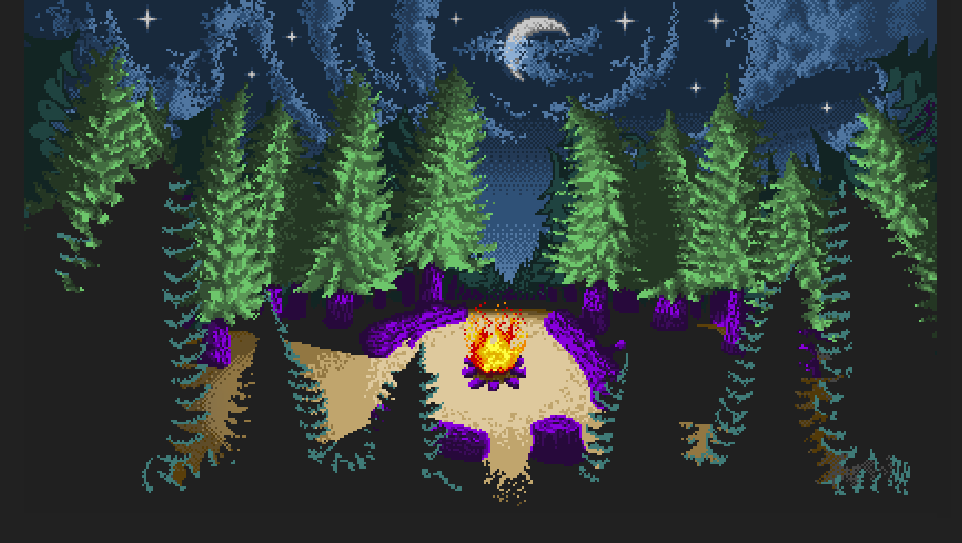 Artistic Pixel Art 4k Ultra HD Wallpaper