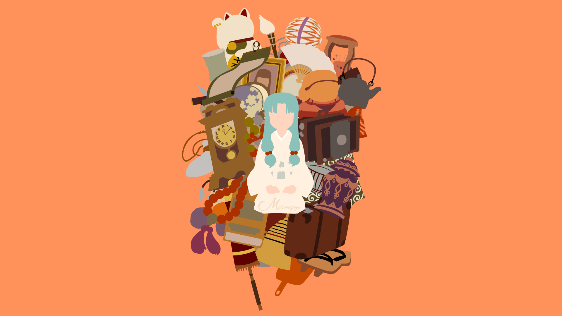 Download Kiriha (Tsugumomo) Anime Tsugumomo HD Wallpaper by matsumayu