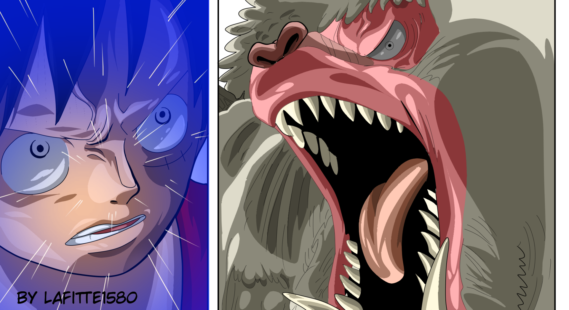 Download Haki (One Piece) Monkey D. Luffy Anime One Piece HD Wallpaper by Lafitte1580