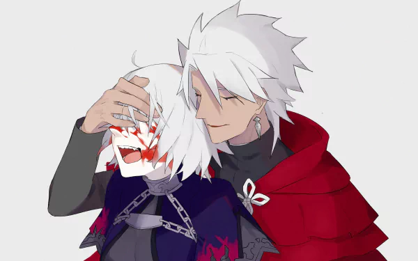 white hair Amakusa Shirou Avenger (Fate/Grand Order) Jeanne d'Arc Alter Shirou Kotomine Anime Fate/Grand Order HD Desktop Wallpaper | Background Image