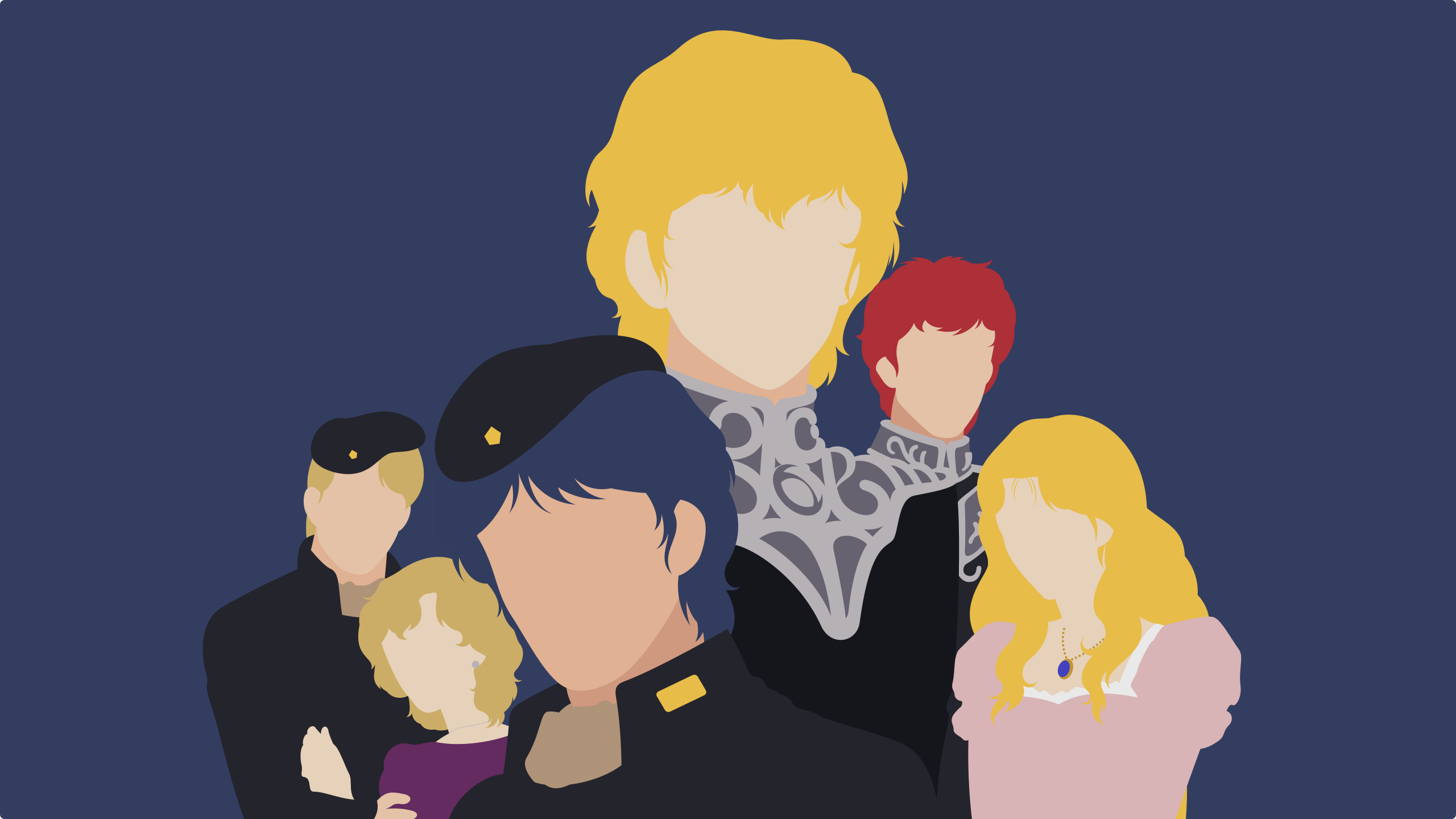 Anime Legend of the Galactic Heroes HD Wallpaper | Background Image