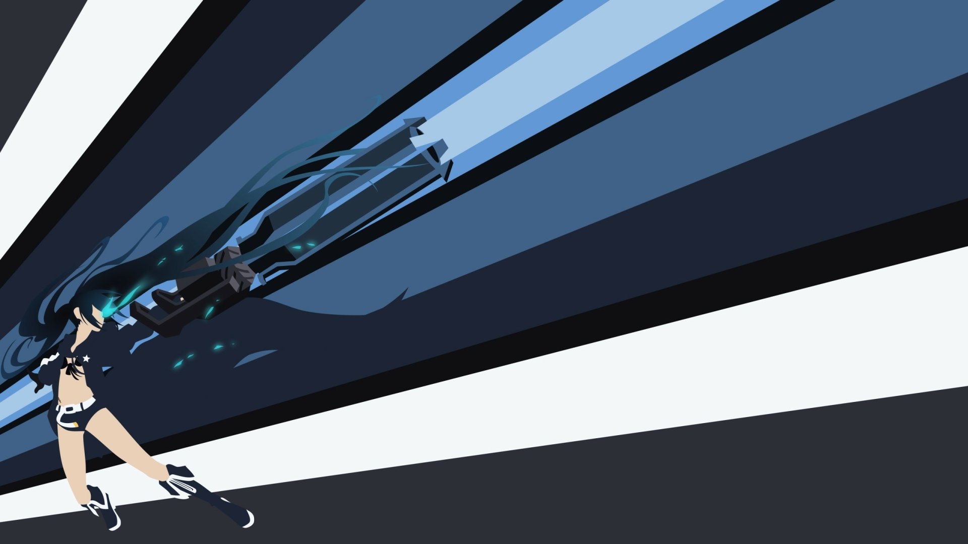 Anime Black Rock Shooter HD Wallpaper by Carionto