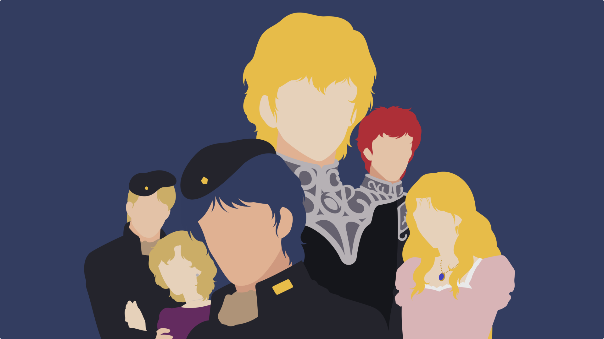 Download Anime Legend Of The Galactic Heroes HD Wallpaper by Carionto