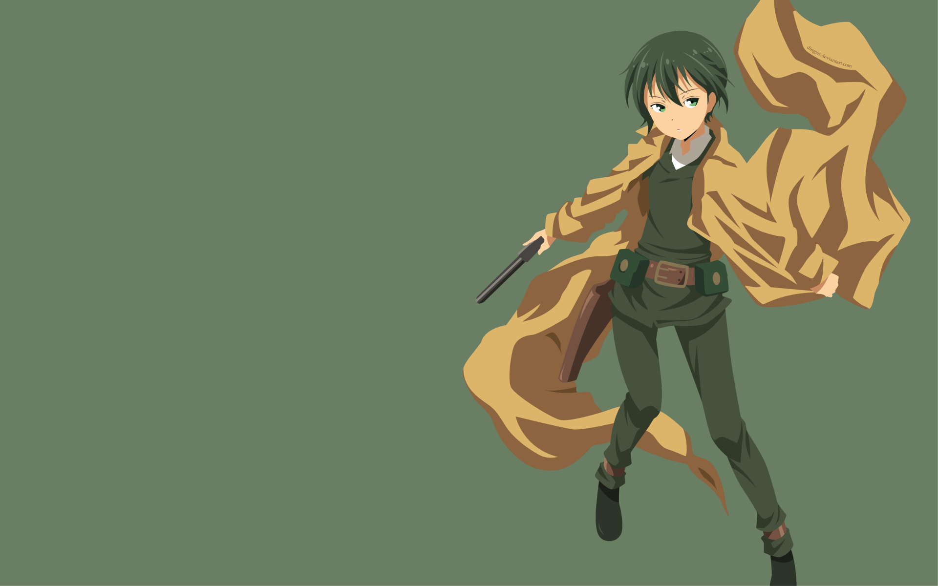 Anime Kino's Journey HD Wallpaper by Hisui Hitomi