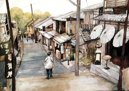 artistic oriental HD Desktop Wallpaper | Background Image