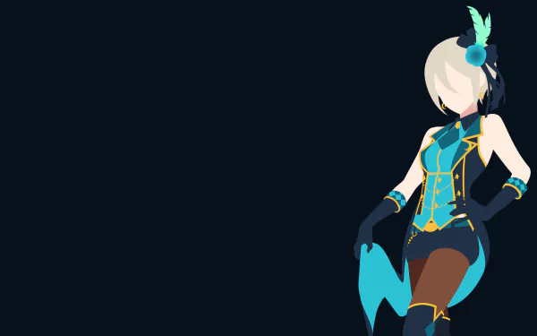 Syuko Shiomi Anime The iDOLM@STER Cinderella Girls HD Desktop Wallpaper | Background Image
