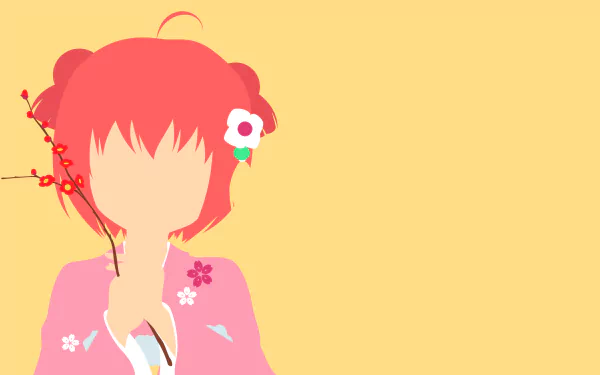 Akari Akaza Anime YuruYuri HD Desktop Wallpaper | Background Image
