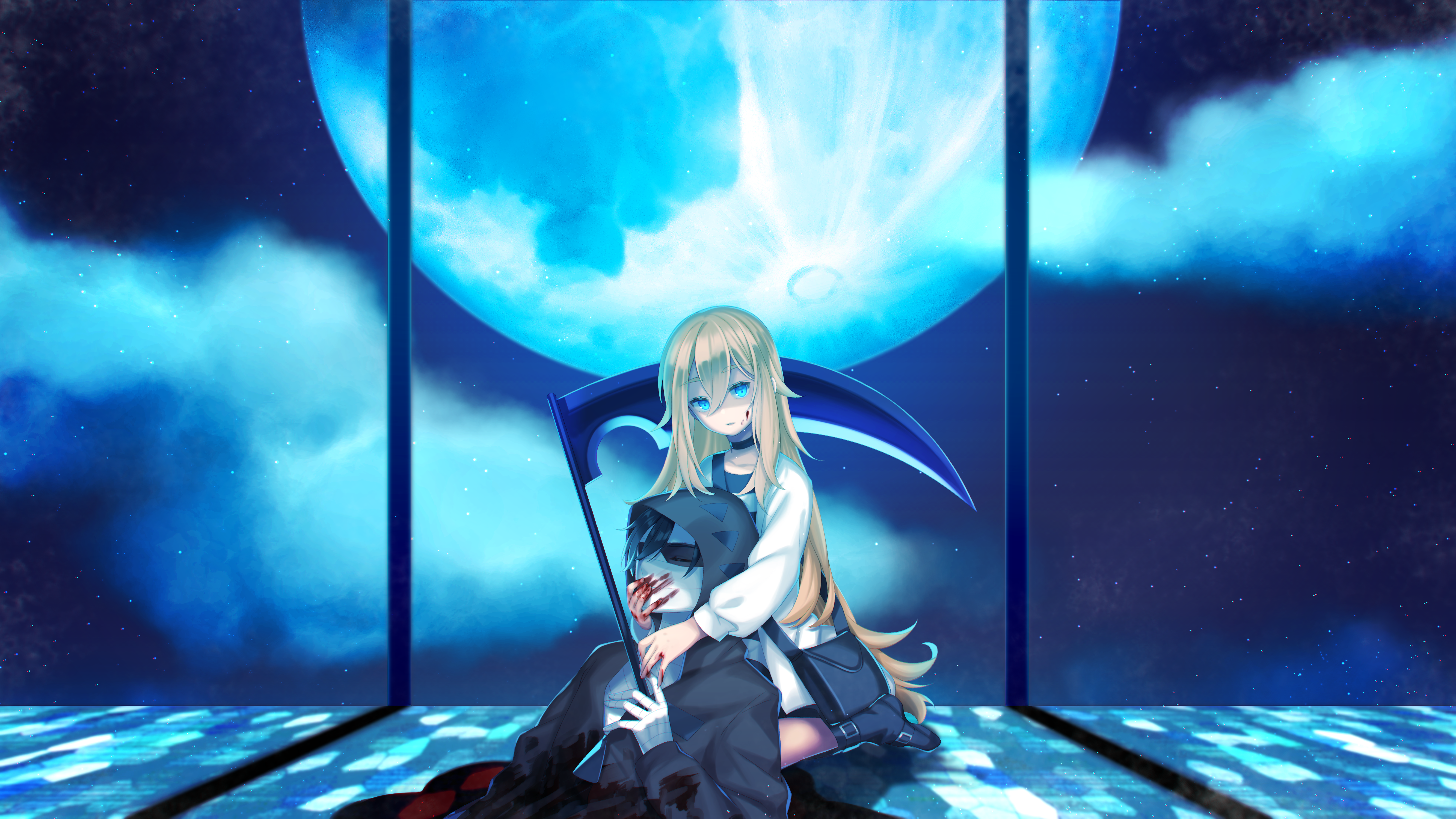 Anime Angels Of Death 4k Ultra HD Wallpaper by 藤井 美結