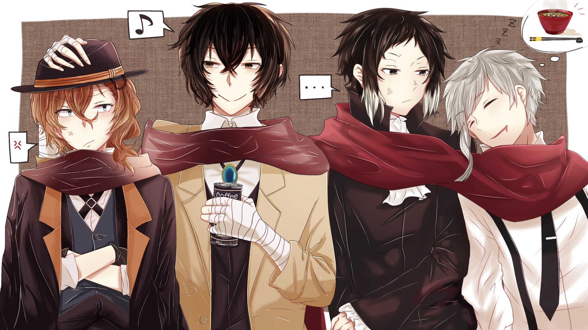 Download Anime Bungou Stray Dogs HD Wallpaper